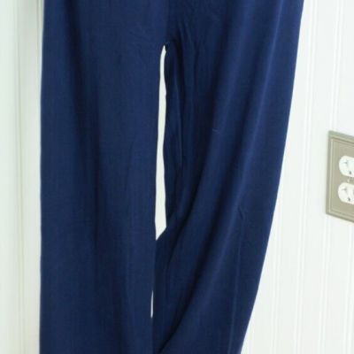 NEW Lush Moda Plus Size Basic Legging Navy Blue One Size 30